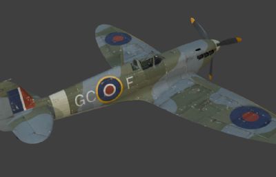 一架喷火式战斗机 Mk III型号