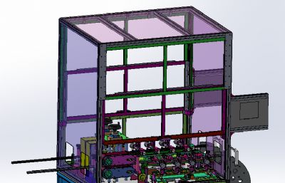 双牵引水平打孔机