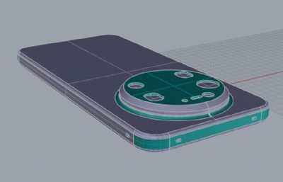 华为Mate 80 Pro Max手机3D模型