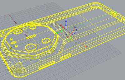 华为 Mate 80 RS 非凡大师手机3D模型