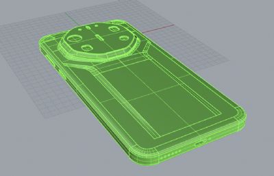 华为 Mate 80 RS 非凡大师手机3D模型