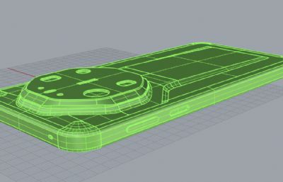 华为 Mate 80 RS 非凡大师手机3D模型