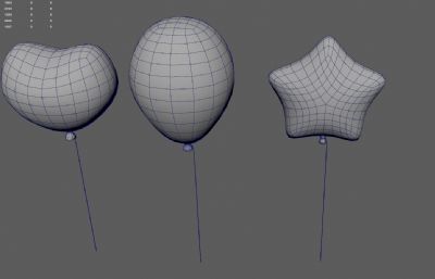 生日活动气球 爱心气球 五角星气球