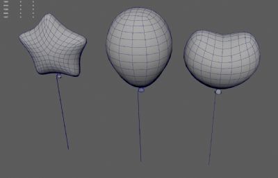 生日活动气球 爱心气球 五角星气球