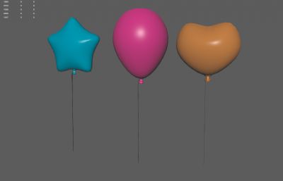 生日活动气球 爱心气球 五角星气球