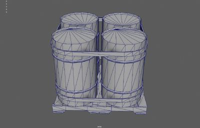 油桶 木板架 感染性化学物品塌陷模型
