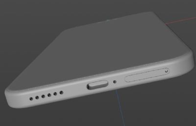 HUAWEI MATE 80 pro max手机C4D,fbx模型