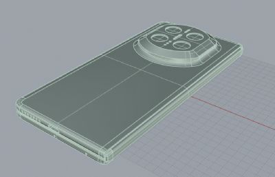 华为 Mate X7/HUAWEI Mate X7手机3D模型