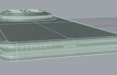 华为 Mate X7/HUAWEI Mate X7手机3D模型