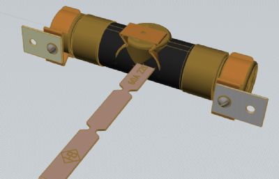 保险丝Fuse PR-2-60A模型