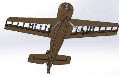 轻木质SU-31航模飞机