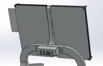 折叠式智能读卡器