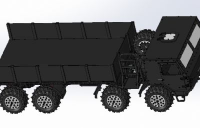 8 x 8Tatra卡车模型图纸