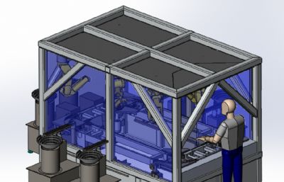 Robotic Cell环形组装线