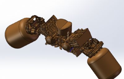 战斗机器人step模型