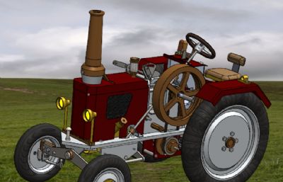四轮拖拉机