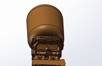 战斗机器人step模型