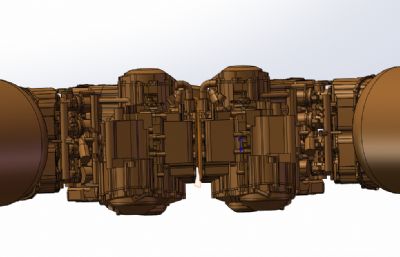 战斗机器人step模型