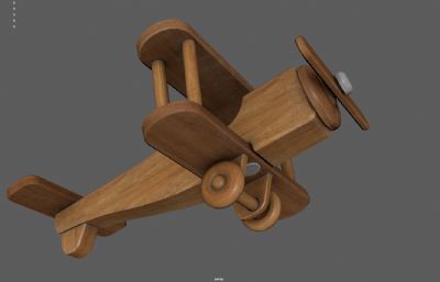 木头飞机 木质玩具飞机 木质飞机