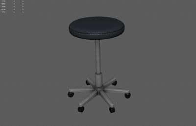圆凳吧椅 圆形升降椅 吧台椅