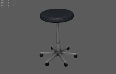 圆凳吧椅 圆形升降椅 吧台椅