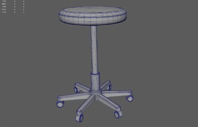 圆凳吧椅 圆形升降椅 吧台椅