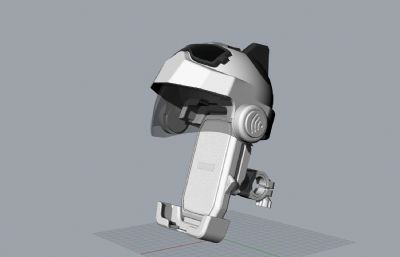 防雨淋电动车手机支架,电瓶摩托车外卖骑手导航支架,带头盔的电动车手机支架