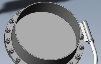 吊板式法兰人孔