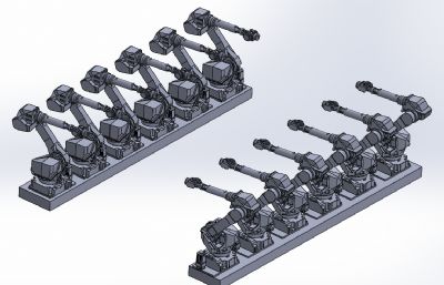 多轴机器手臂展览