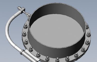 吊板式法兰人孔