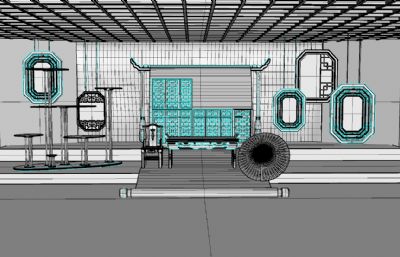 古风古韵产品展示展厅