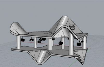 猫架子 猫窝 宠物窝木架子