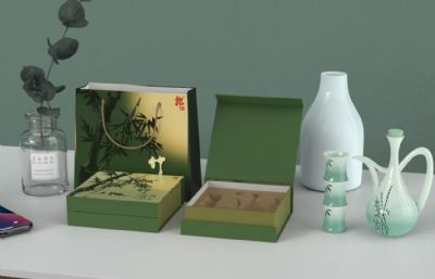 文创酒具酒杯 竹艺酒壶酒杯礼盒