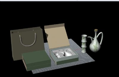 文创酒具酒杯 竹艺酒壶酒杯礼盒