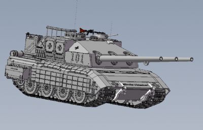 E100坦克玩具模型