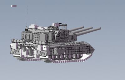 E100坦克玩具模型