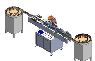 三面矩形瓶贴标机