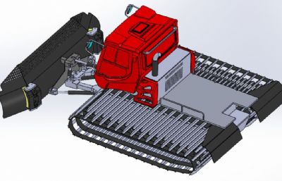 PB400雪地履带式推土机玩具