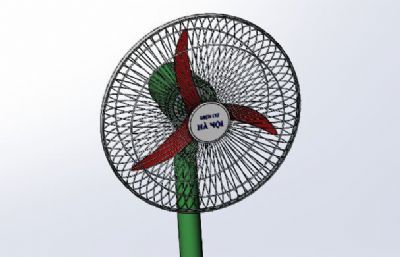 立式电风扇