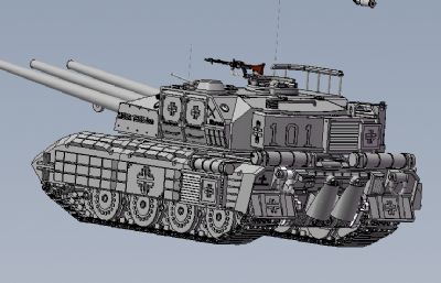 E100坦克玩具模型