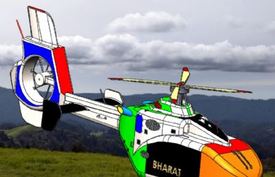 直升机玩具模型