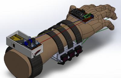 伺服电机驱动的仿生机械手