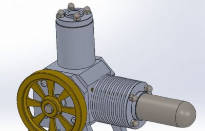 交叉槽斯特林发动机