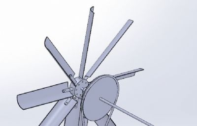 四轮风车 行走式风车