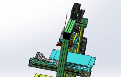 带电箱的3D打印机