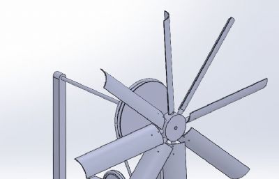 四轮风车 行走式风车