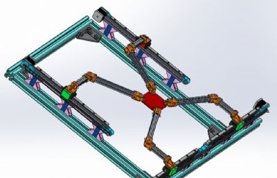 三自由度并联机器人