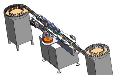 三面矩形瓶贴标机