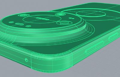华为Mate 80手机3D模型（真机抄数）