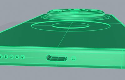 华为Mate 80手机3D模型（真机抄数）